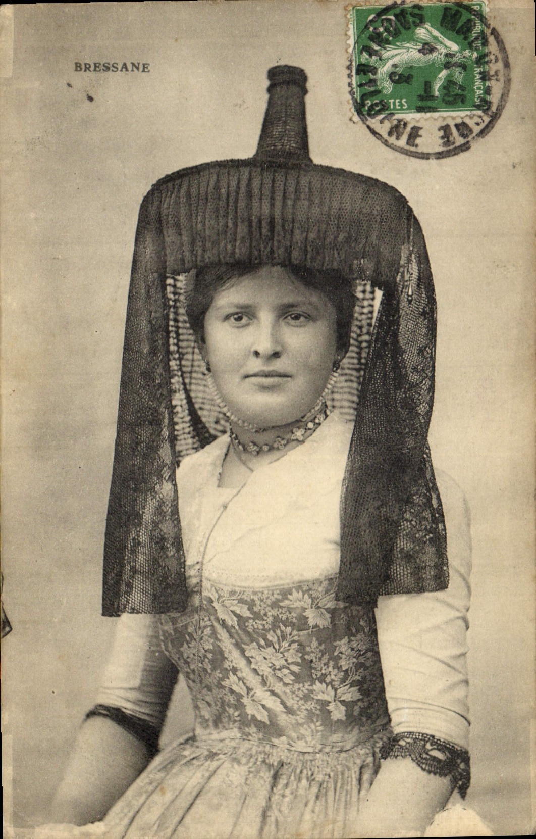 CPA Folklore Bressane 