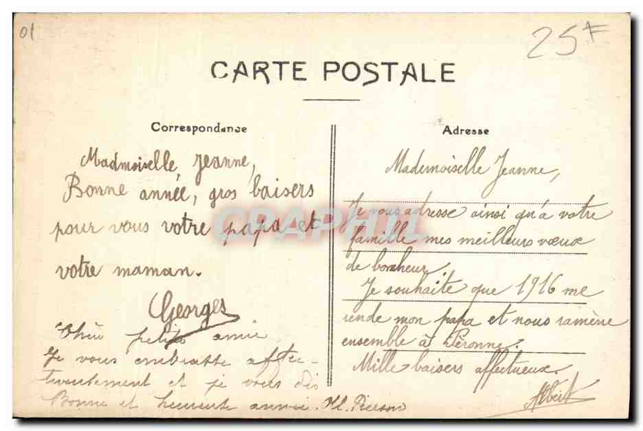 CPA Folklore Anciennes coutumes de la Bresse le travail des veillees  — Verso
