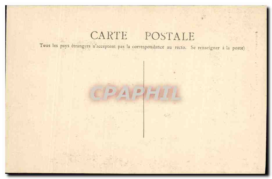 CPA Folklore Bressanne  — Verso