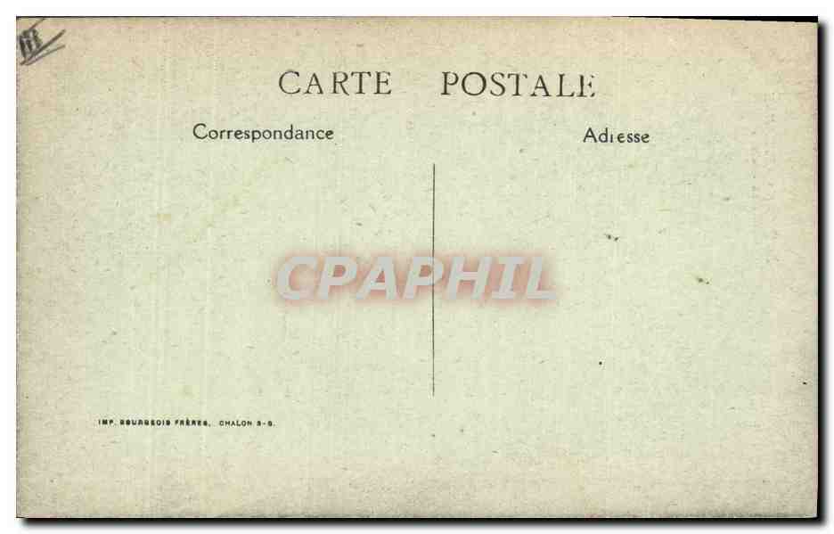 CPA Folklore Bressan Bressanne Costume anciens  — Verso