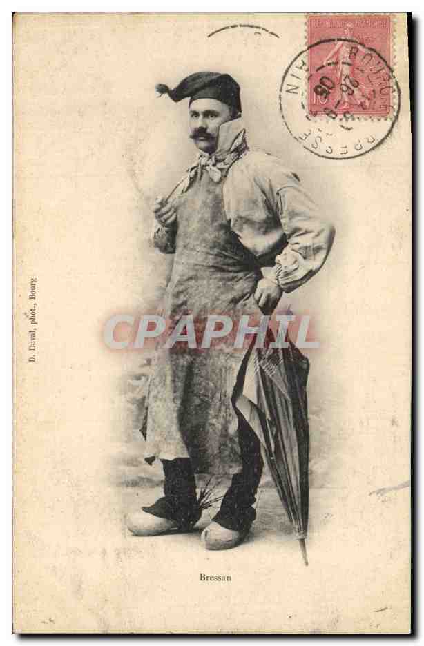 CPA Folklore Bressan 