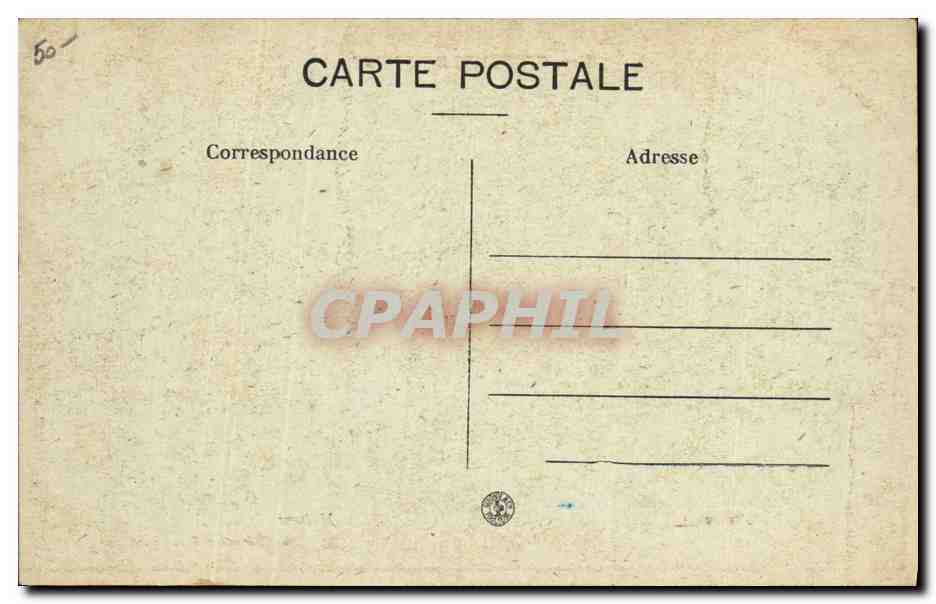 CPA Folklore Costumes de Bresse  — Verso
