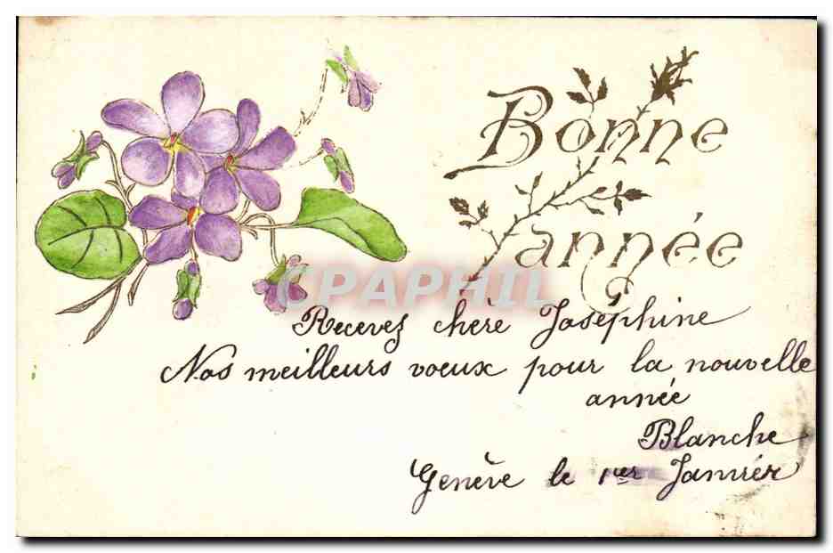 CPA Fantaisie Fleurs 