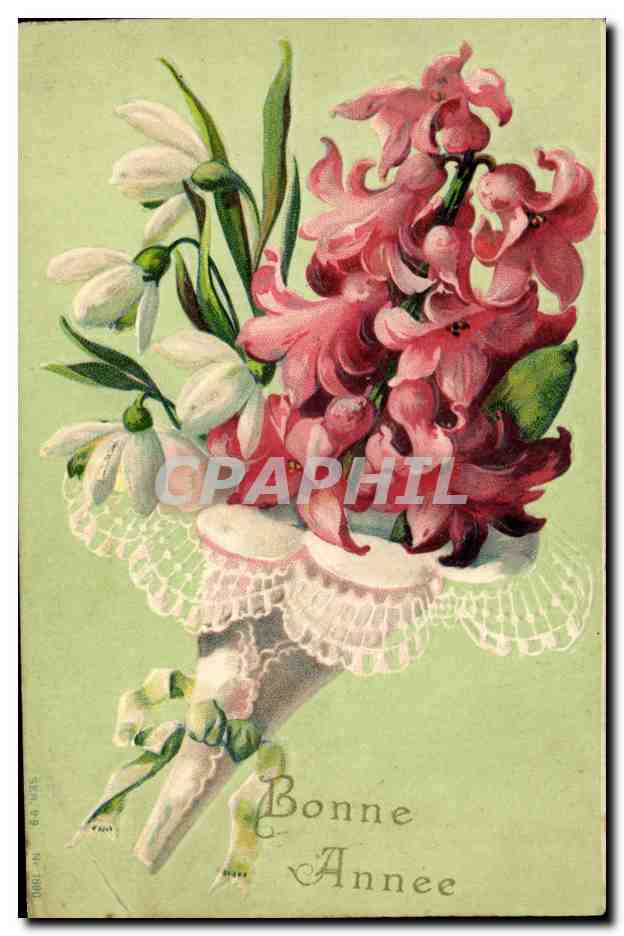 CPA Fantaisie Fleurs 