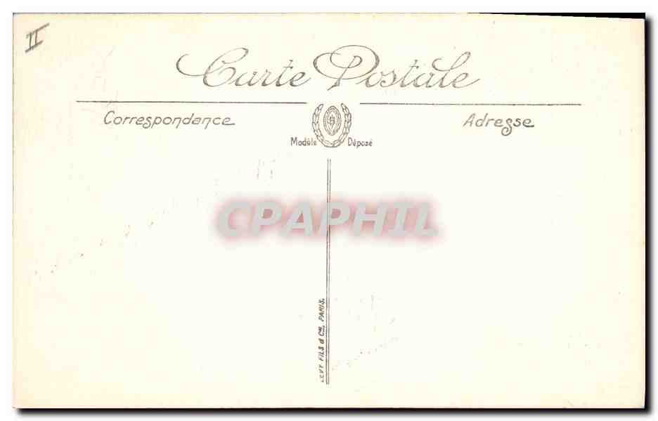 Châtel-Guyon — Dans le Parc — Le Tennis — Édition Laronde — Reverso