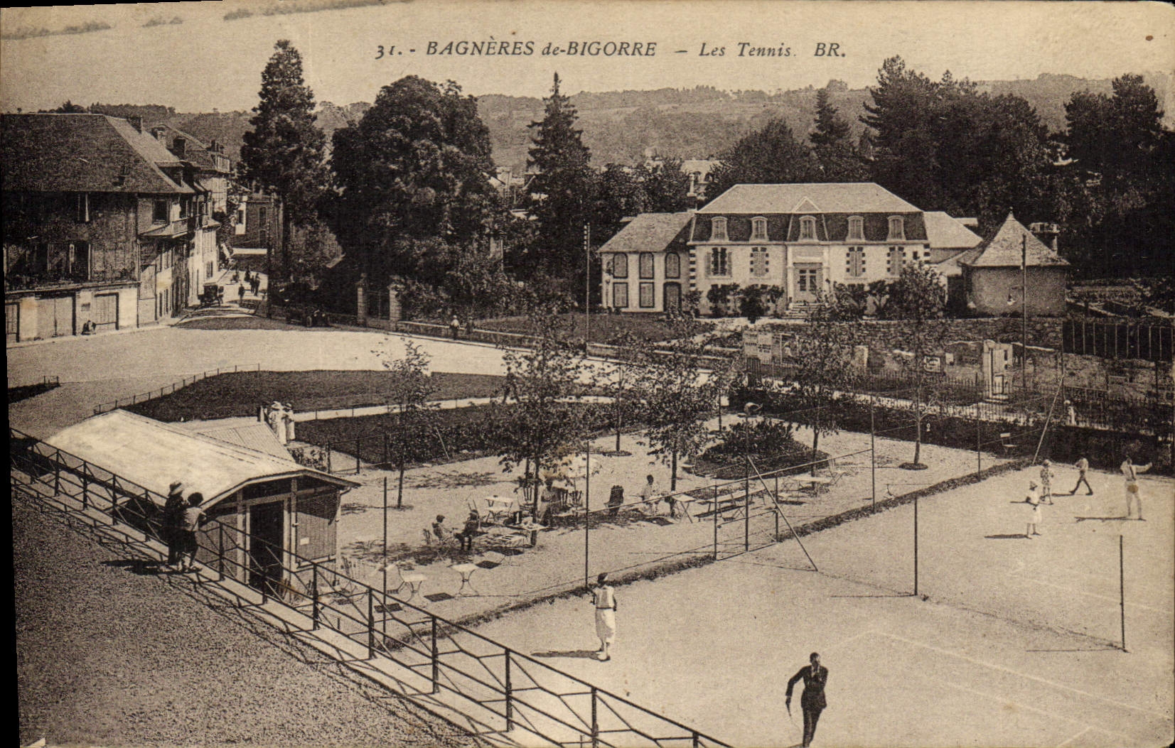 Bagnères-de-Bigorre — Les Tennis. BR.