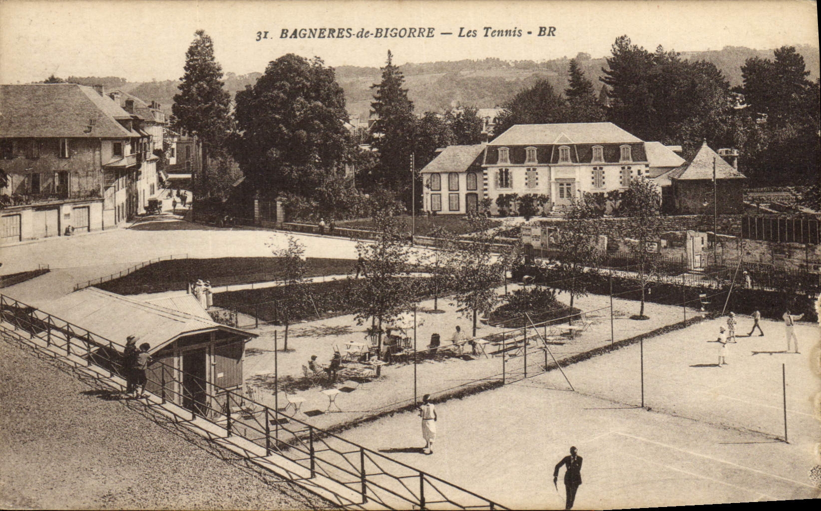 Bagnères-de-Bigorre — Les Tennis — BR