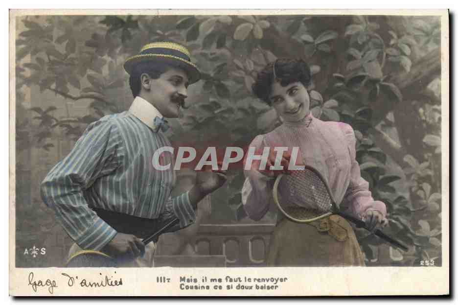Jeux de tennis — scène humoristique — A&S n°253
