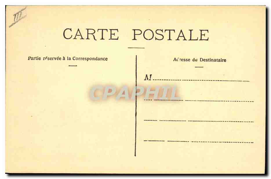 Evian-les-Bains — Le Chalet du Golf et les Tennis — Collection de la Source Cachai, n° 88 — Verso