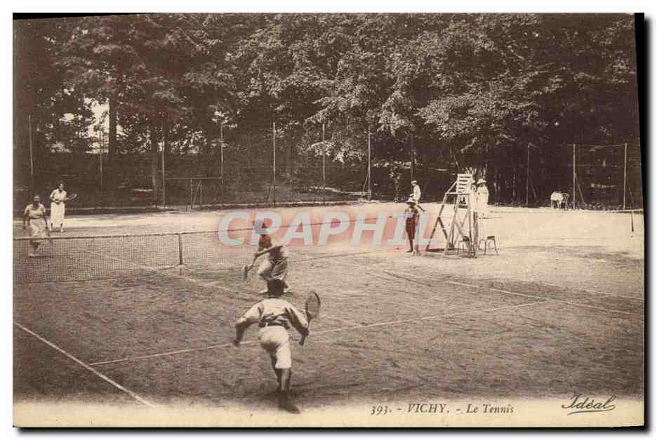 Vichy - Le Tennis — éditeur Ideal, n° 393
