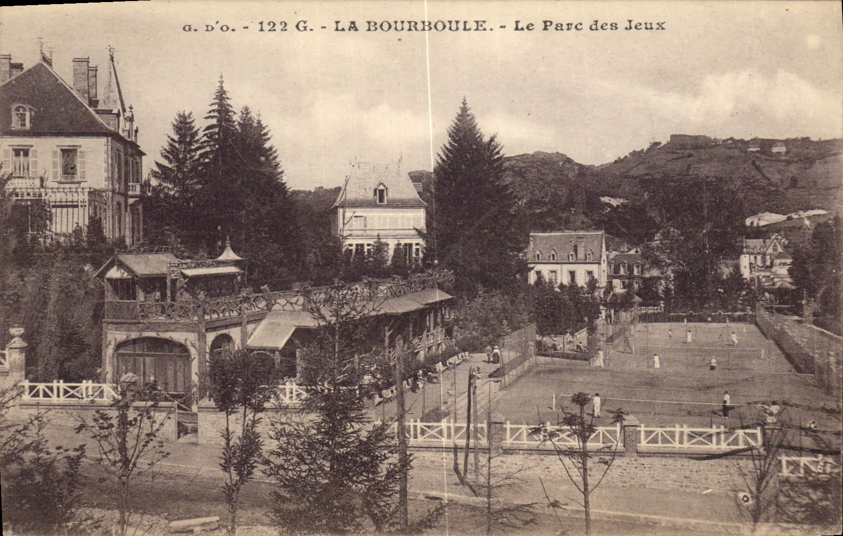 La Bourboule - Le Parc des Jeux — g.d'o. - 122 G.