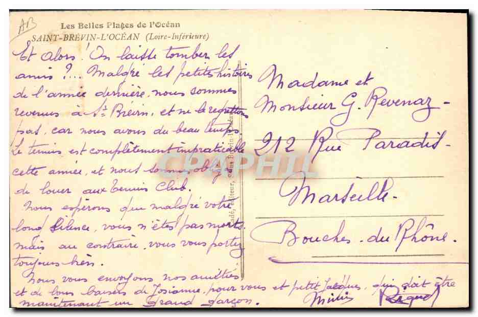 Saint-Brevin-l'Océan — The Tennis Club — publisher KD — Back