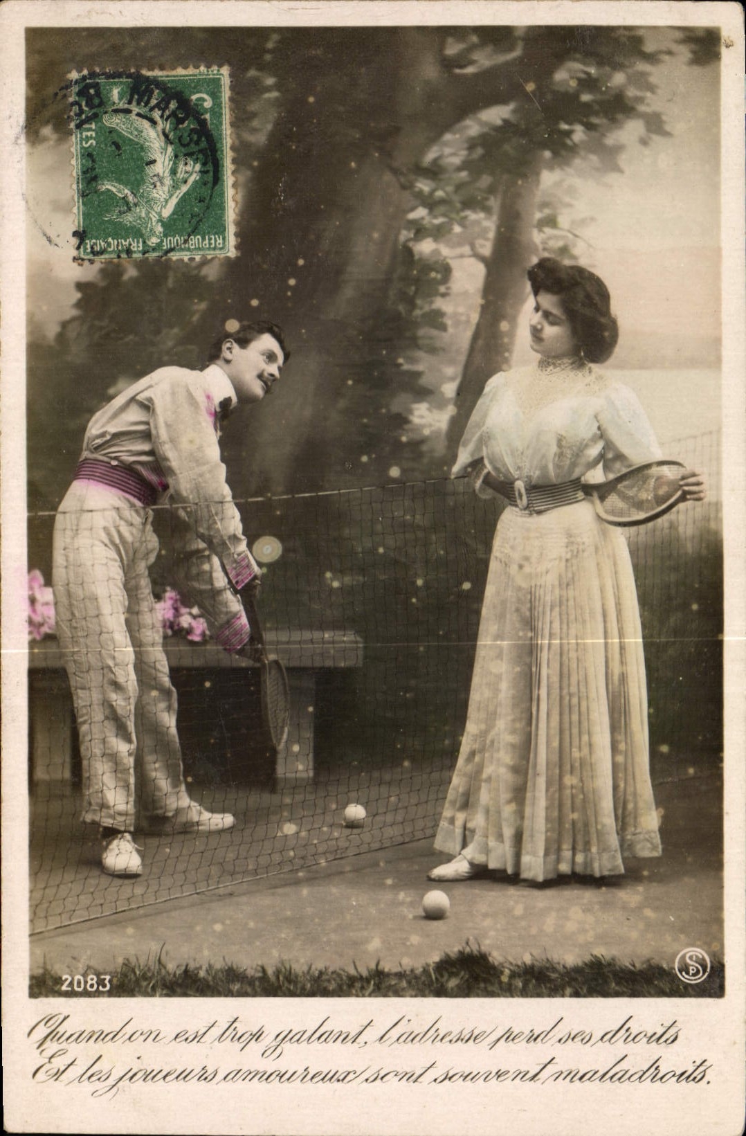 CPA Tennis Femme 