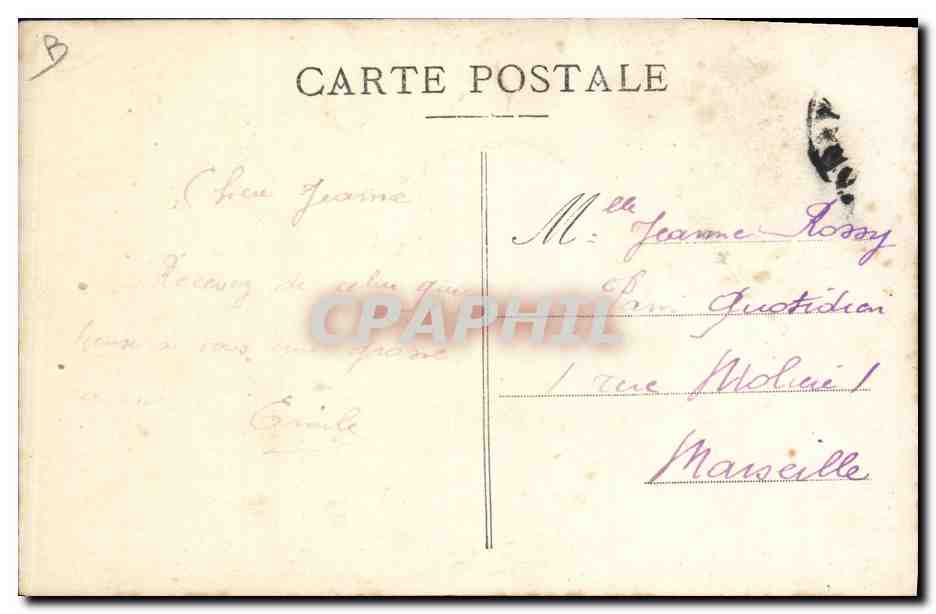 CPA Puzzle Militaria En marche Zouaves  — Rückseite