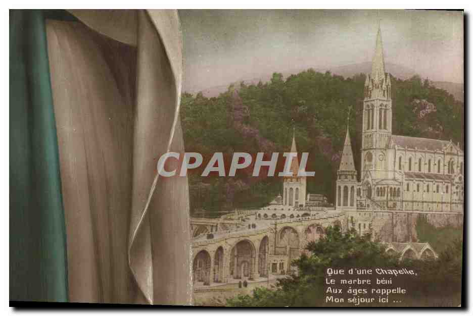 Église de Lourdes — vue panoramique — A. Christensen, 7 rue de Paris, Rueil