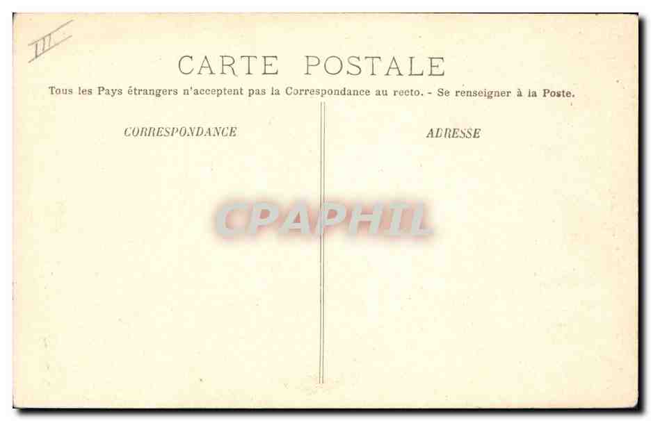 CPA Hyeres Aloes en fleurs  — Verso