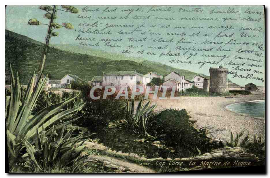 CPA Cap Corse La marine de Niome 