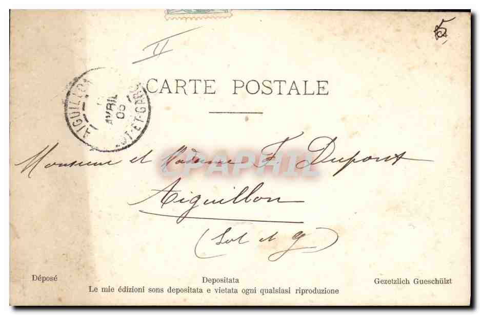 Musiciens et muses sur une clef de sol — A.N. Paris, n°105 — Achterkant