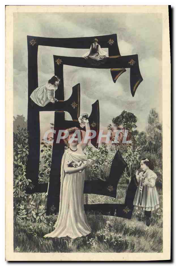 F — Letter to Mother — anonymous publisher, series number not visible