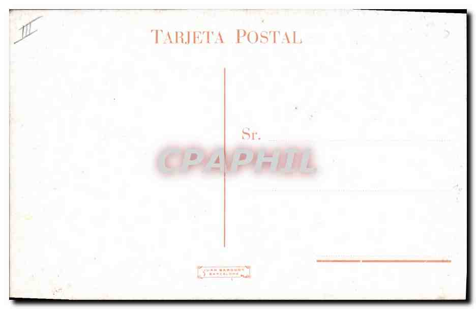 CPA Corrida Course de taureaux Un par el lo Alio Saler  — Rückseite