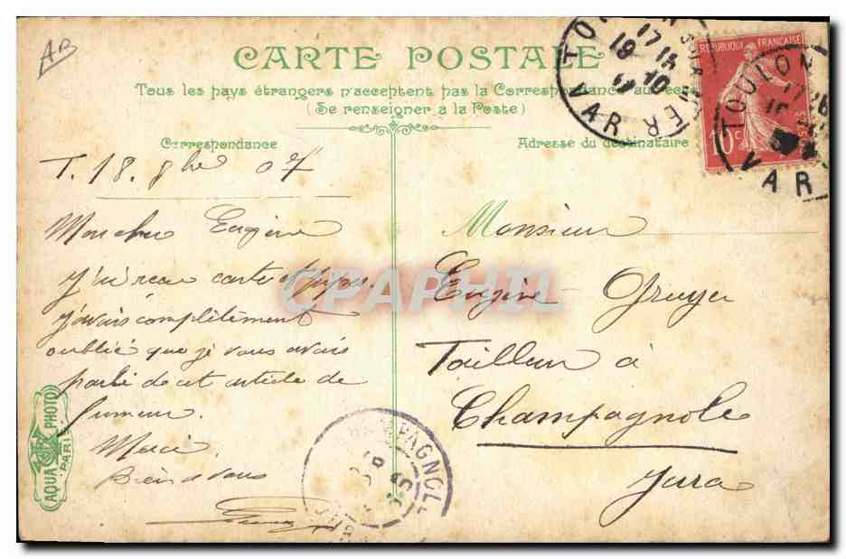 Marins en action — La Vie du Marin — Éditions France d'Amberation, n° 2680 — Verso