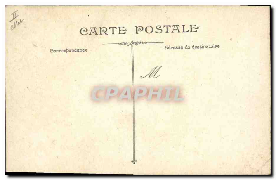 CPA Militaria La mitrailleuse — Rückseite