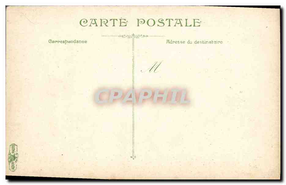CPA Militaria Artillerie Depart pour le polygone — Verso