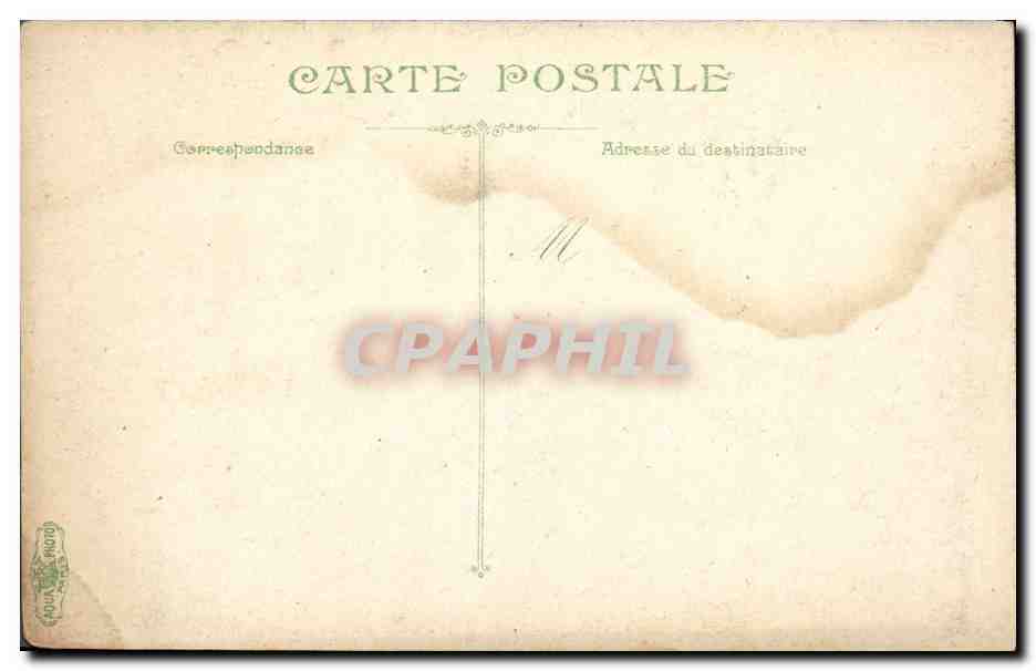 Artillerie. Position des canonnières-servants — LV&C — n° 3711 — Verso