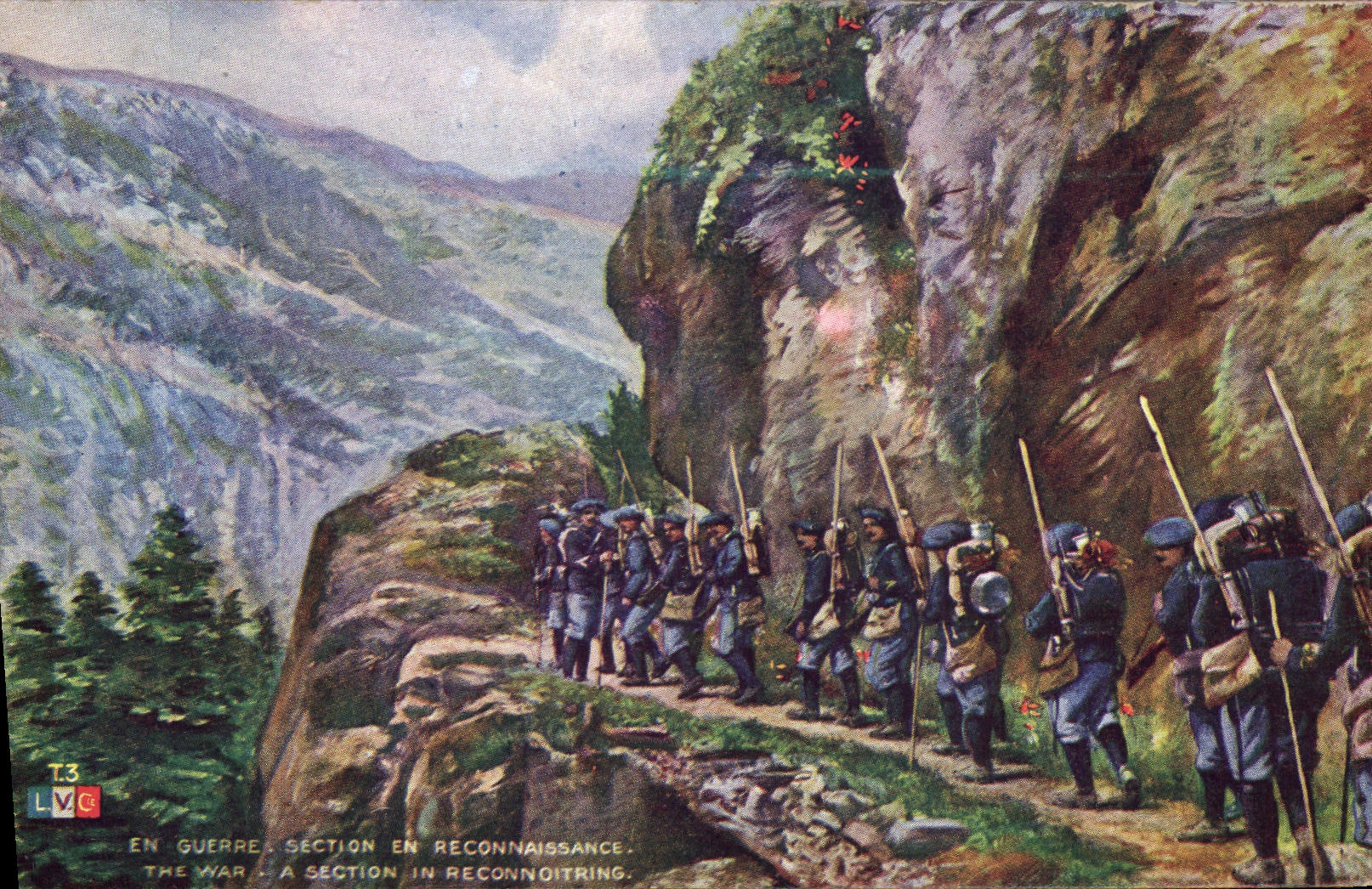 En guerre. Section en reconnaissance — T3 LV Cr — éditions LV Cr