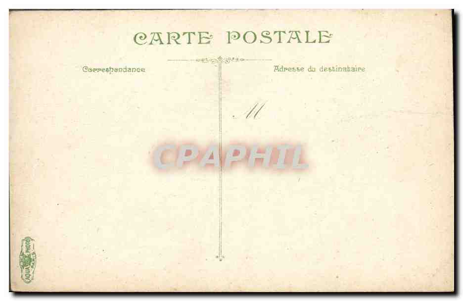 Artillerie. A vos postes! — série 3718 — L.V. & Cie — Reverso