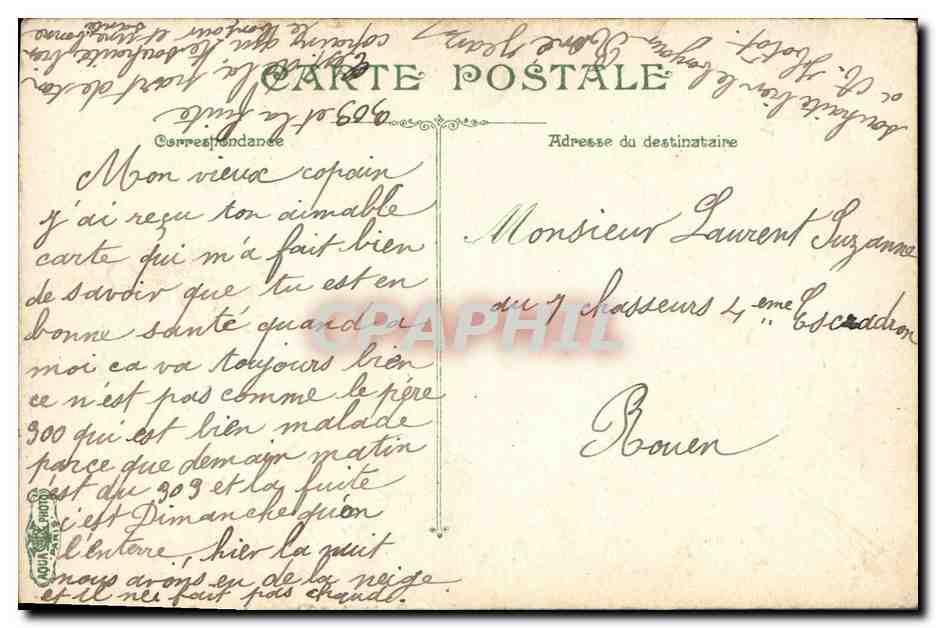 CPA Militaria Infanterie Escalade d'un mur — Reverso