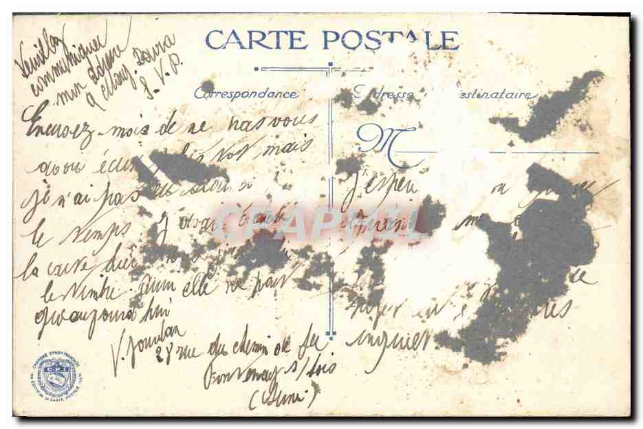 Combat à l'Aisne — Comment les Allemands furent chassés de l'Aisne — L.V.G. Z.2 — Verso
