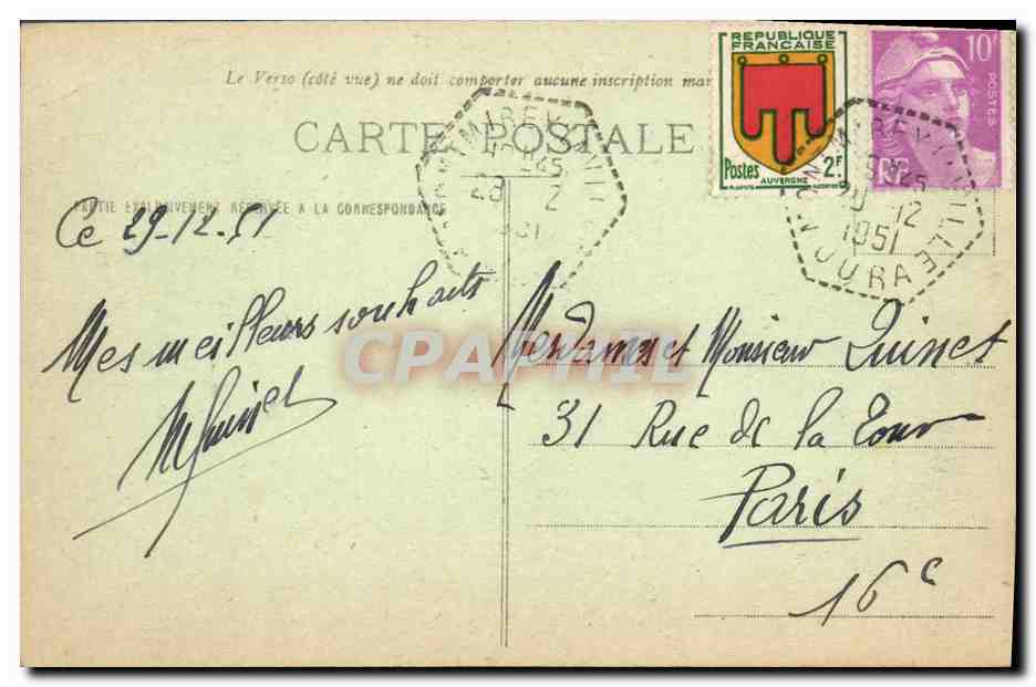 CPA Folklore Anciens costumes de la Bresse Le travail des veillees  — Verso