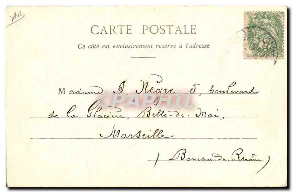 CPA Folklore Bresse Culoz Ancien costume — Verso