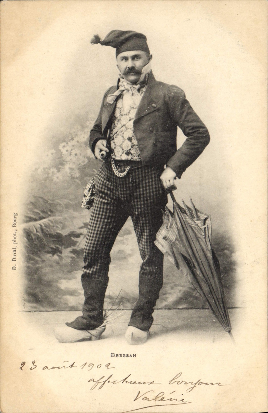 CPA Folklore Bresse Bressan