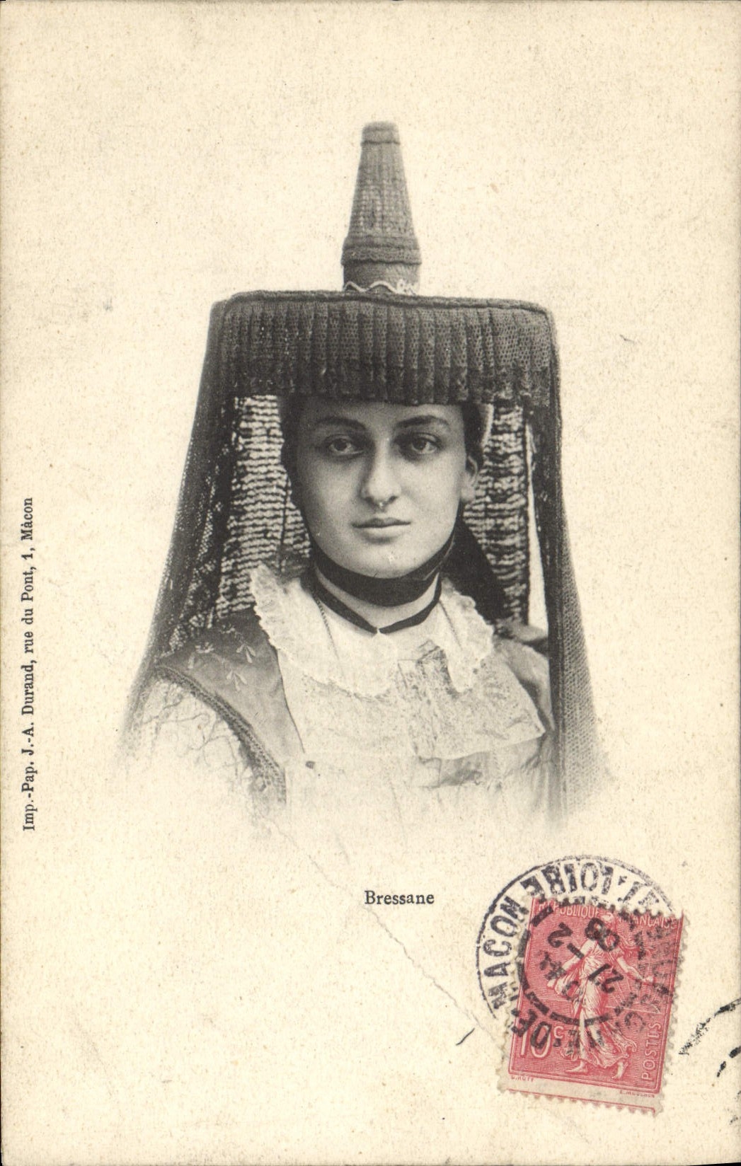 CPA Folklore Bresse Bressanne