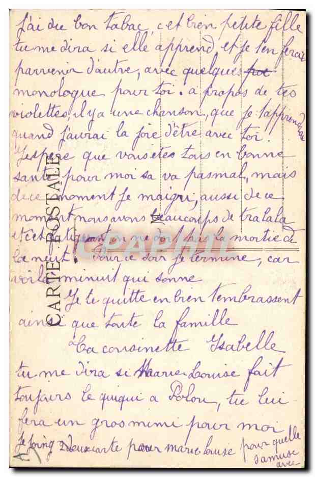 CPA Folklore Le bucheron de Bresse  — Verso