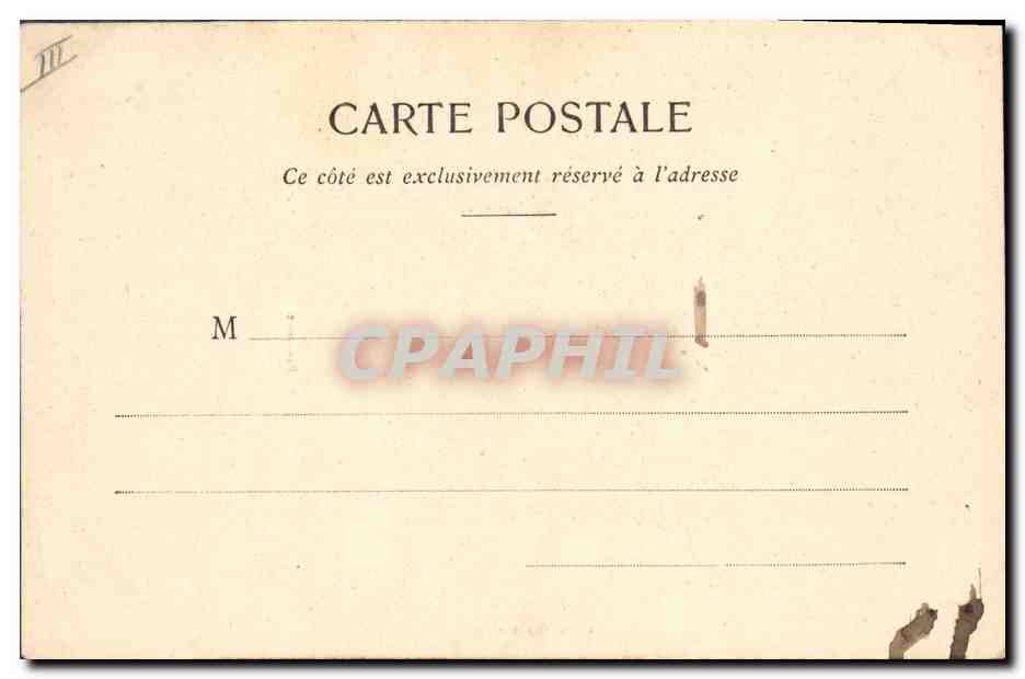 CPA Folklore Bresse Bressane — Verso