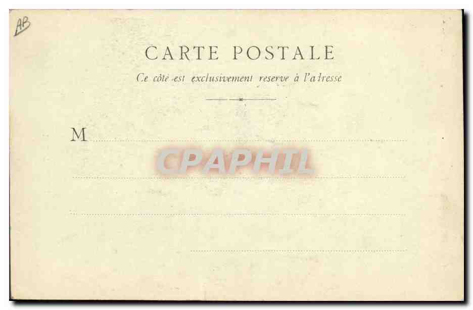 CPA Folklore Bresse Bressane — Verso