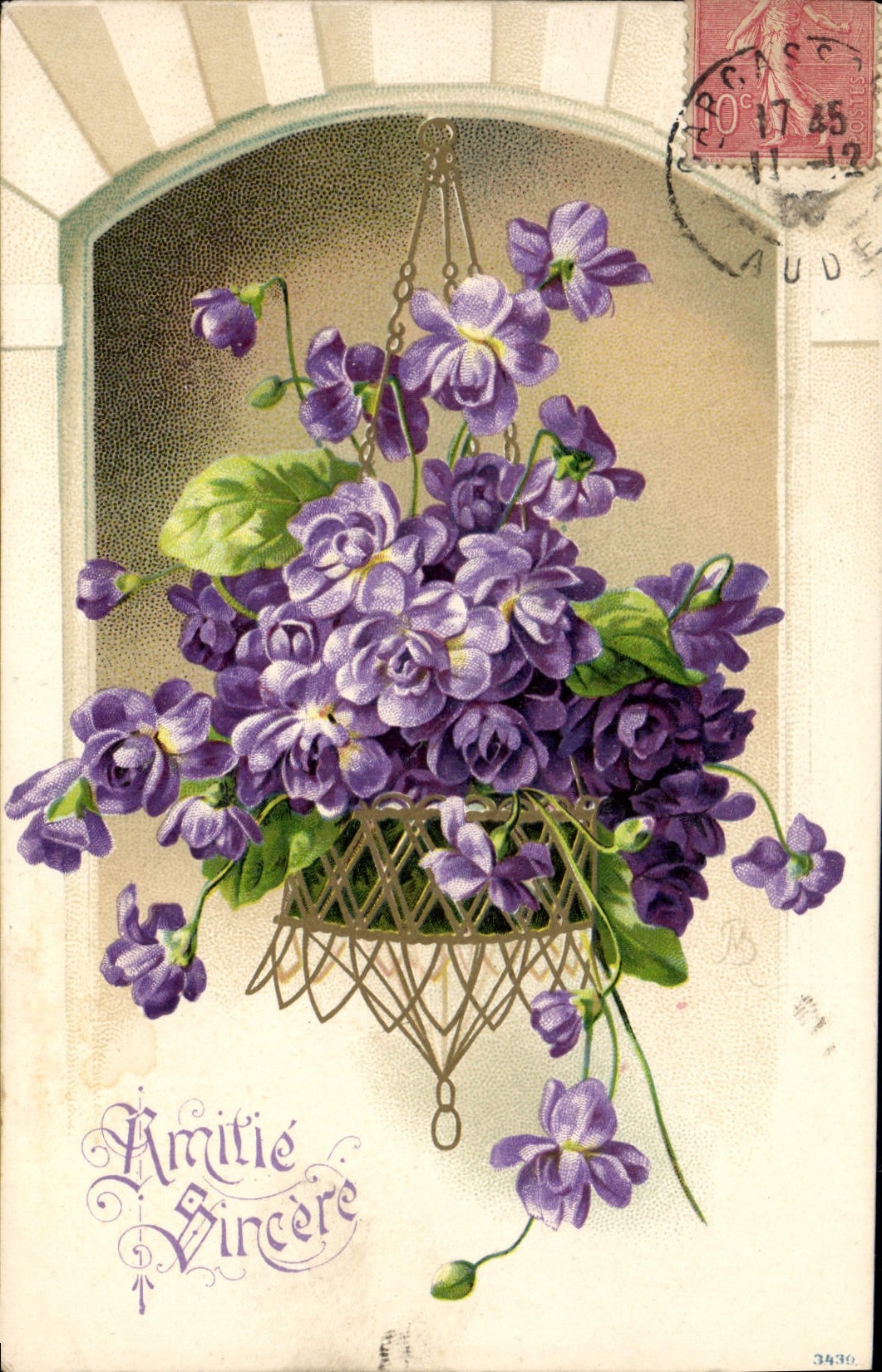 CPA Fantaisie Fleurs 