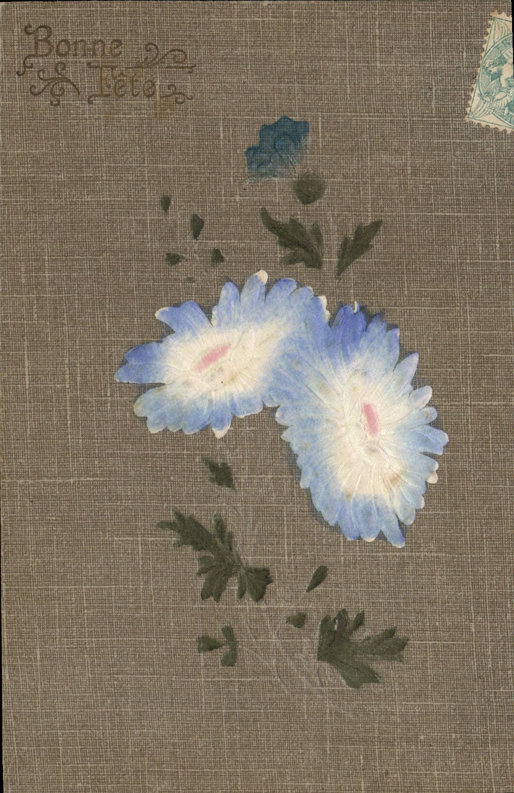CPA Fantaisie Fleurs 