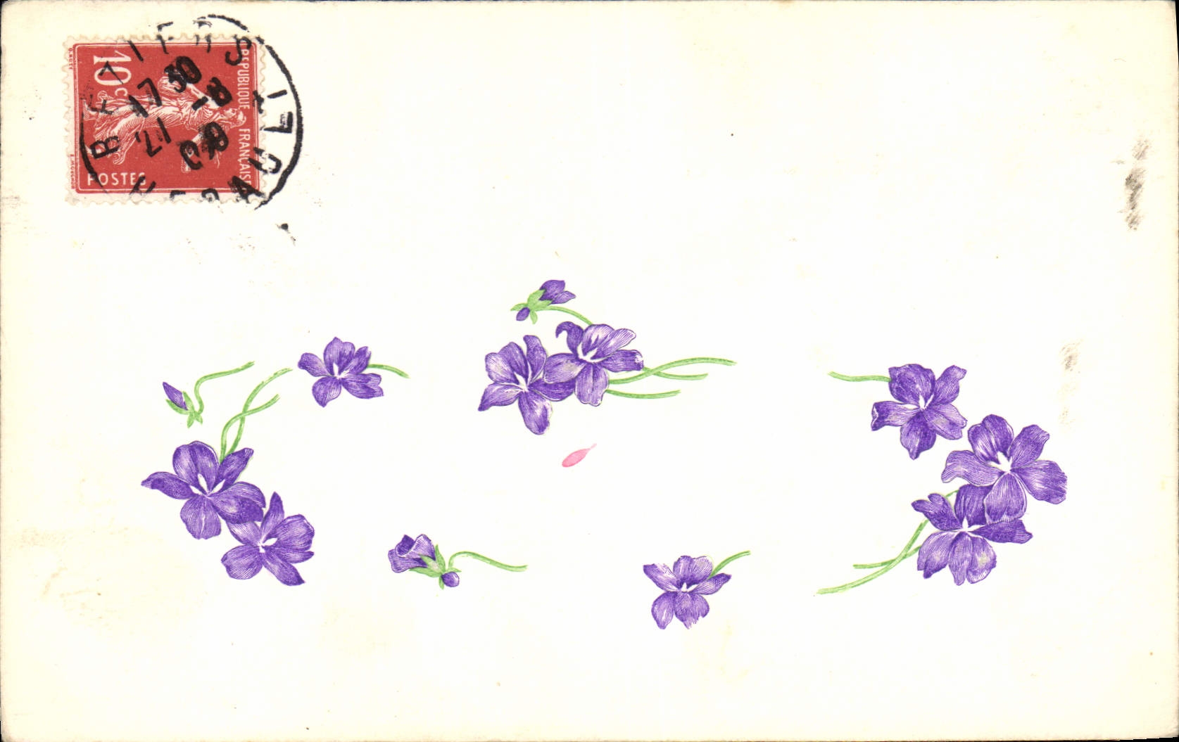 CPA Fantaisie Fleurs 