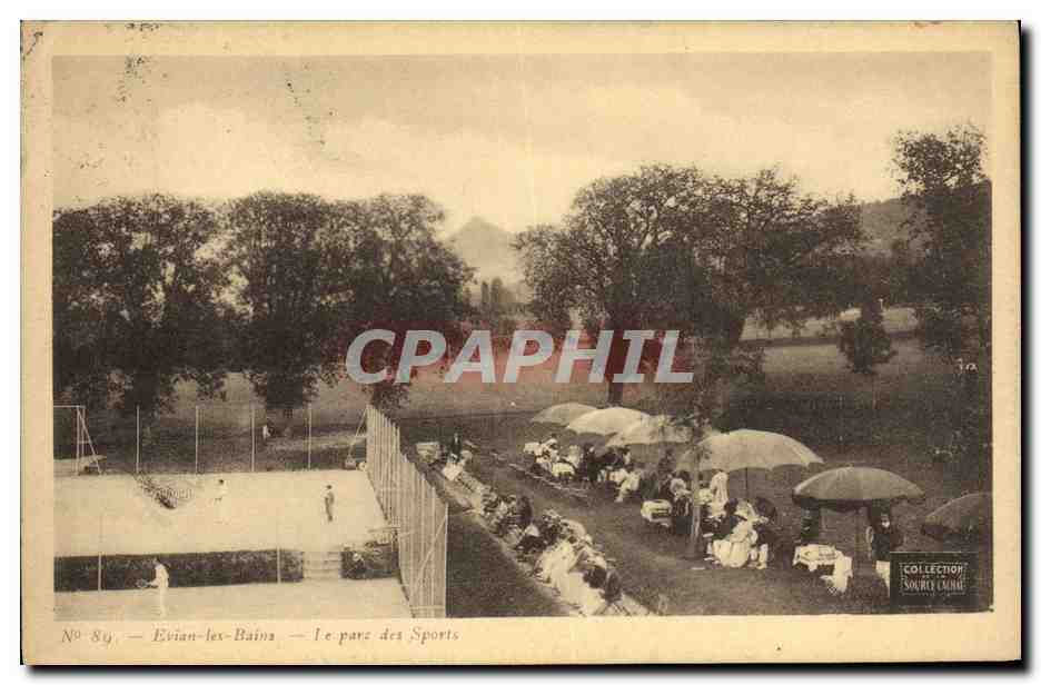 Évian-les-Bains — Le parc des Sports — Collection Source Châne