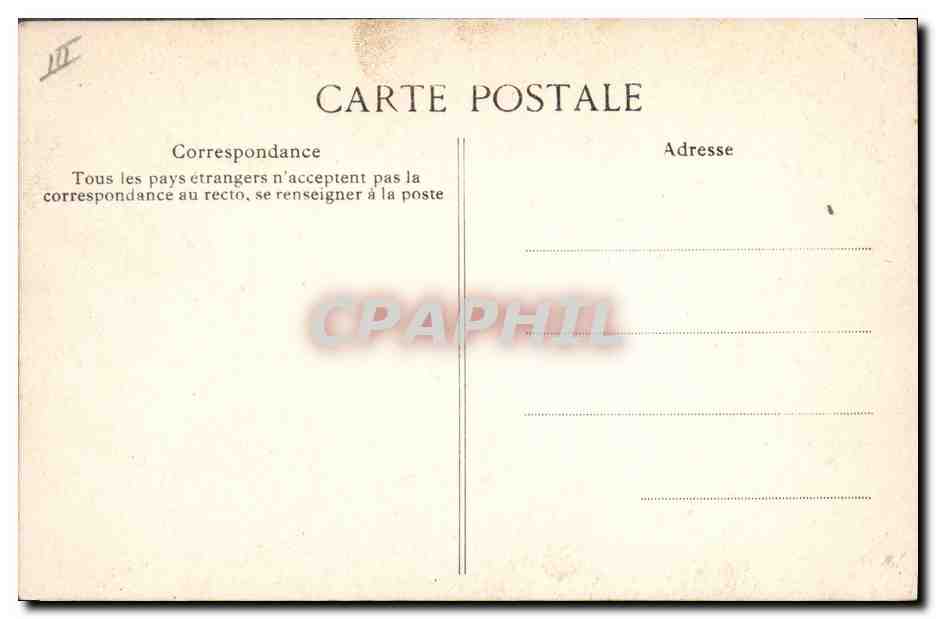 Le Tréport — Jeu de Tennis du Casino — éditeur L. Ancey, n° 51 — Verso