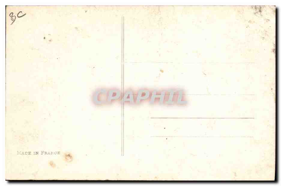 CPA Puzzle Jeanne d'Arc a Chinon  — Back
