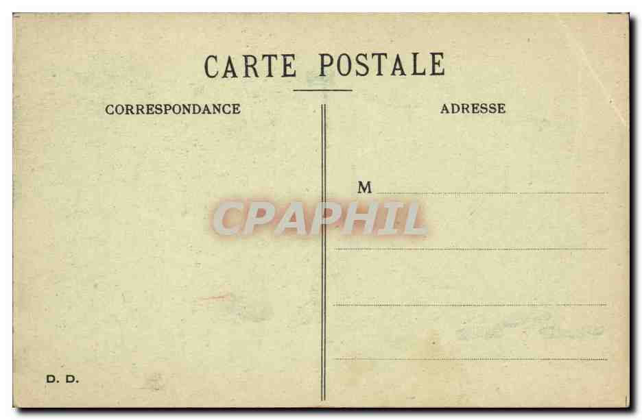 CPA Puzzle Militaria Au magasin de la compagnie L'echange des effets — Rückseite