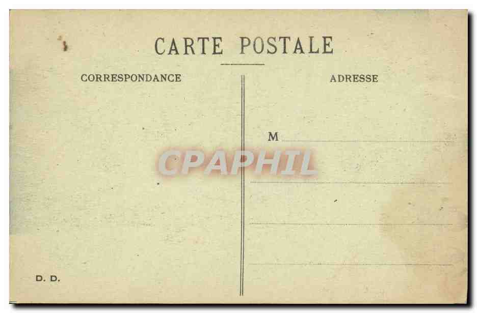 CPA Puzzle Militaria Dans la chambree prendre le train — Rückseite