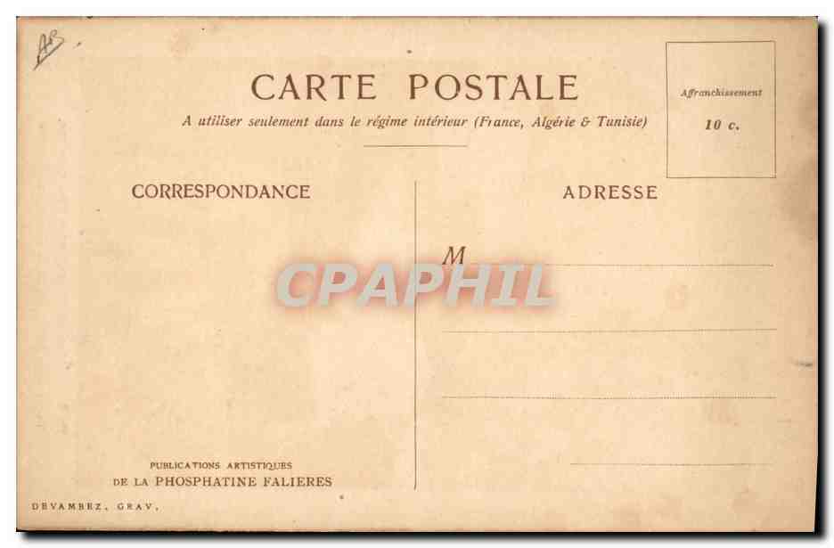 Classe d'école — Écoutez et respectez vos maîtres — Publications Artistiques de la Phosphatine Falières, n°8 — Reverso