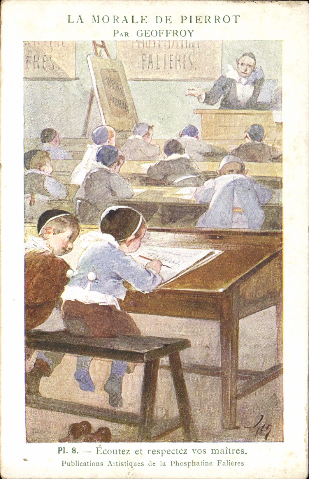 La Morale di Pierrot — Pl. 8 — Publications Artistiques de la Phosphatine Falières