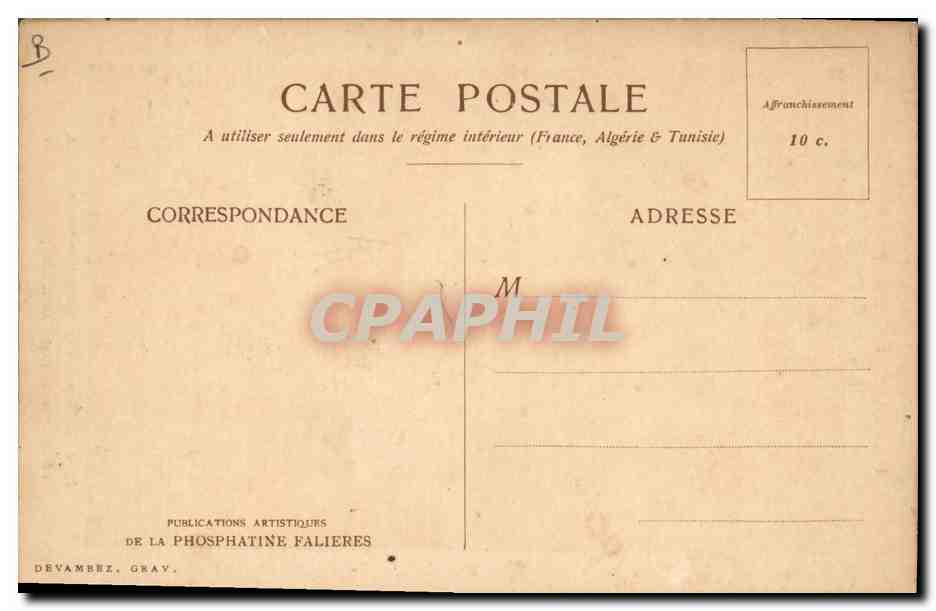 La Morale di Pierrot — Pl. 8 — Publications Artistiques de la Phosphatine Falières — Verso